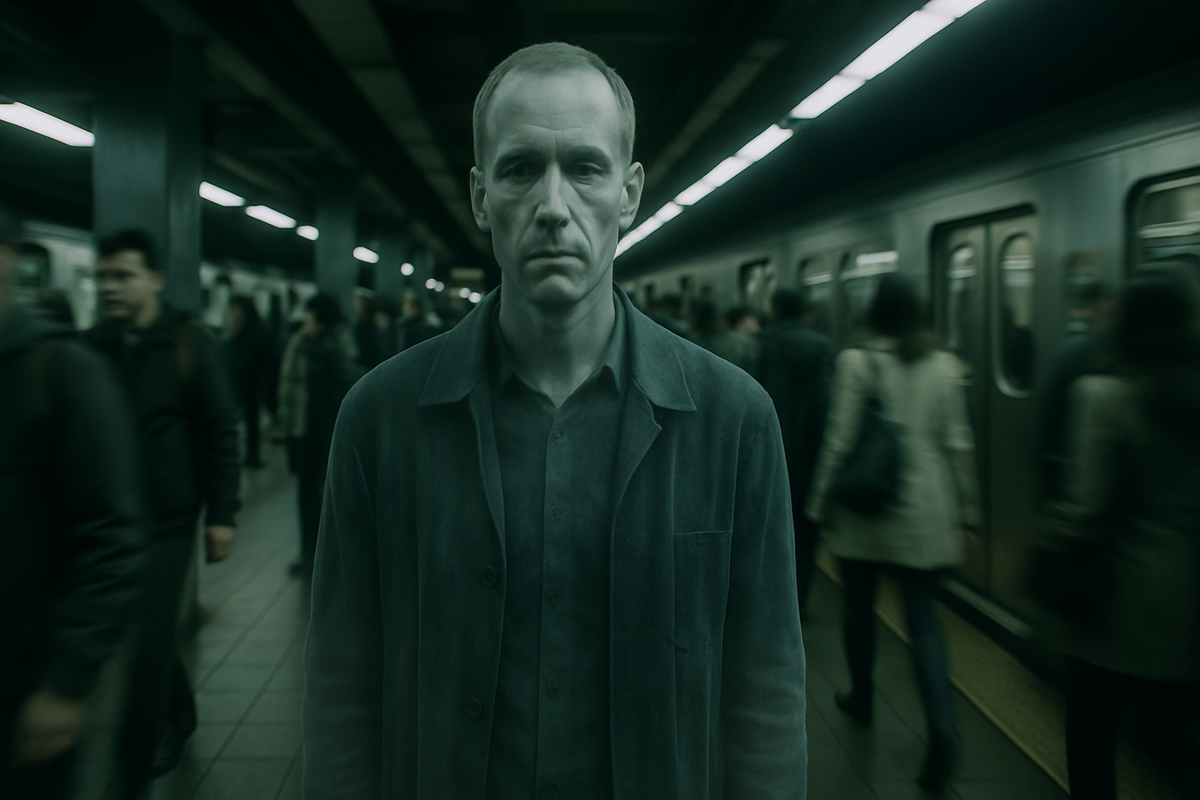 Ты движешься со всеми, но ты не здесь. Призрак в потоке живых.