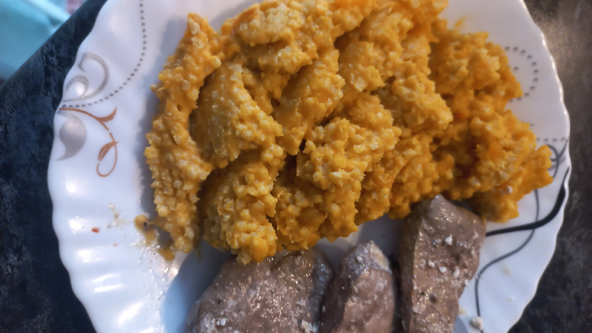 Каша с тыквой 