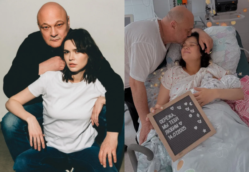 на фото Ольга Виниченко и Сергей Гинзбург