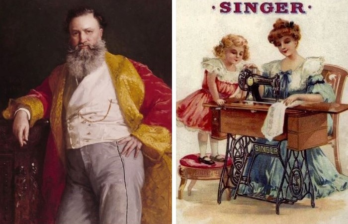 Основатель империи Зингер Айзек (Исаак) Зингер