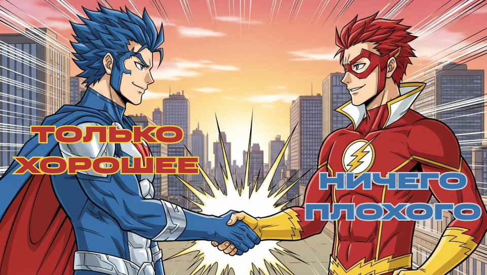 только хорошего и ничего плохого