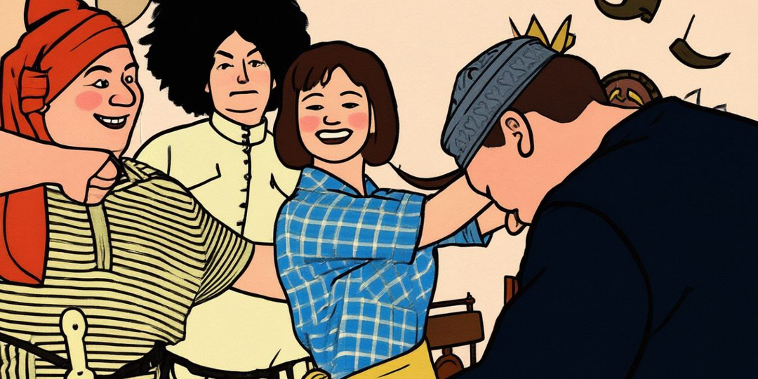 Если бы советские фильмы были... мультфильмами