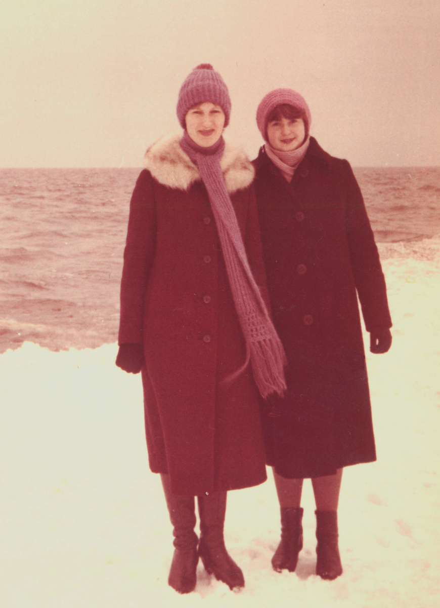 Зимой в Юрмале. 1985 г.