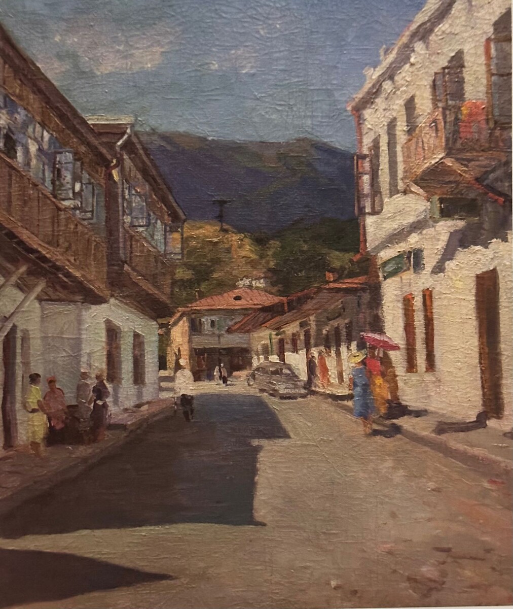 Евгений Хорошилов. «Пейзаж. Крым. Симеиз». 1956