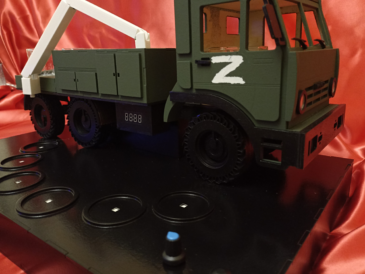 Наливатор манипулятор камаз