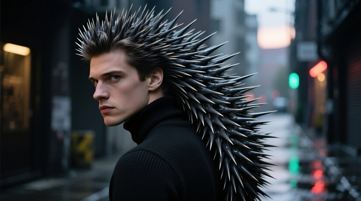 Человек-ежик