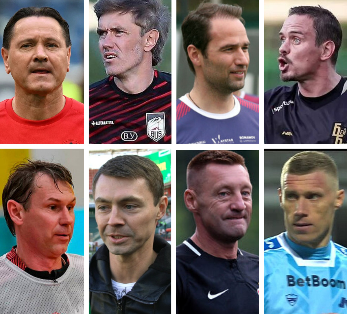 Известные люди из нашего футбола, участвовавшие в разных сезонах Медиалиги