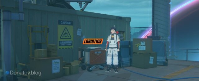    Каспер на «Пост Скотт» в ZZZ