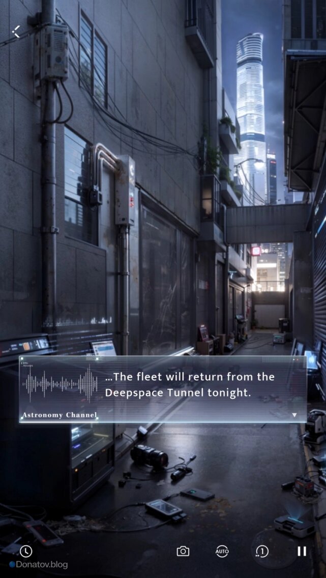    Love and Deepspace: 2 история 8 главы Galactic Sunset из Under Deepspace