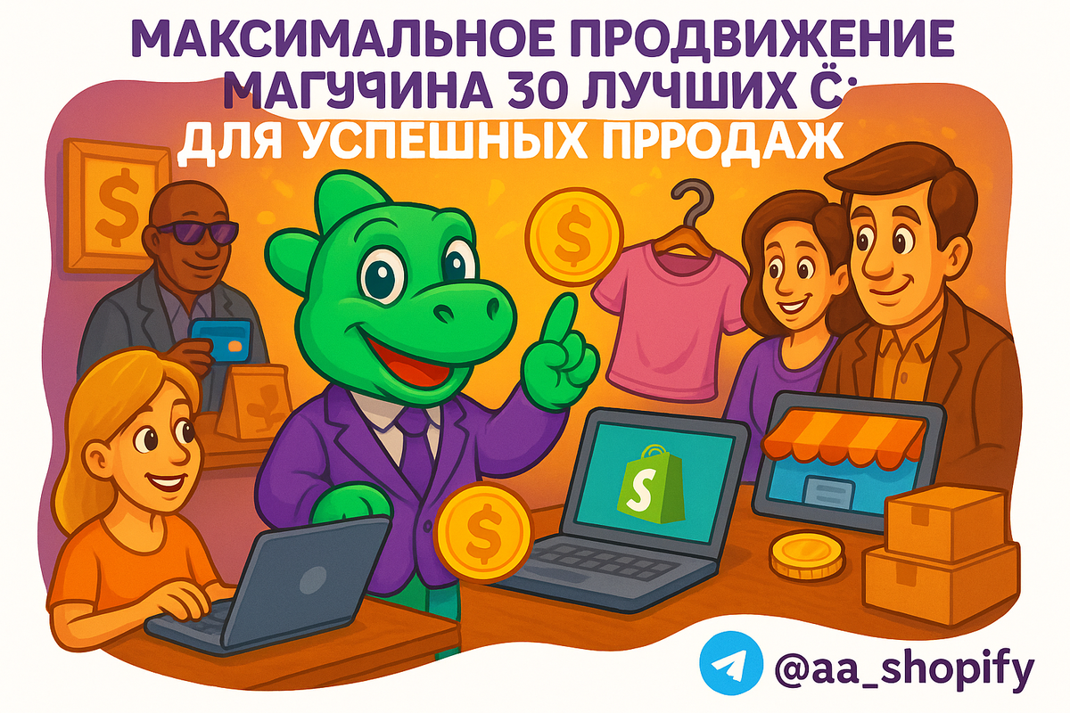    Максимальное продвижение магазина на Шопифай: 30 лучших стратегий для успешных продаж! aa_ecom
