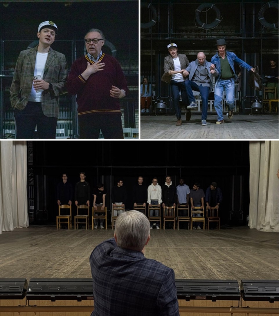    Труппа Горьковского театра во время одной из репетиций «12 стульев». Фото: rustheatre.by