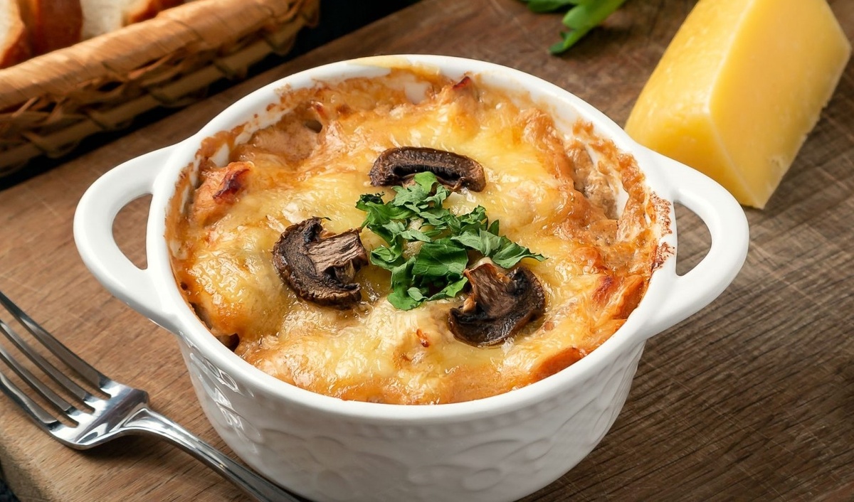 Вкуснейший жульен с курочкой и грибочками 🍄🔥