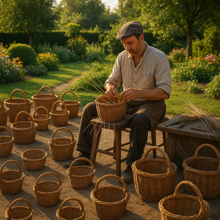    Ровные ряды корзин: 15 секретов для идеального плетения, которые каждый мастер должен знать Loza