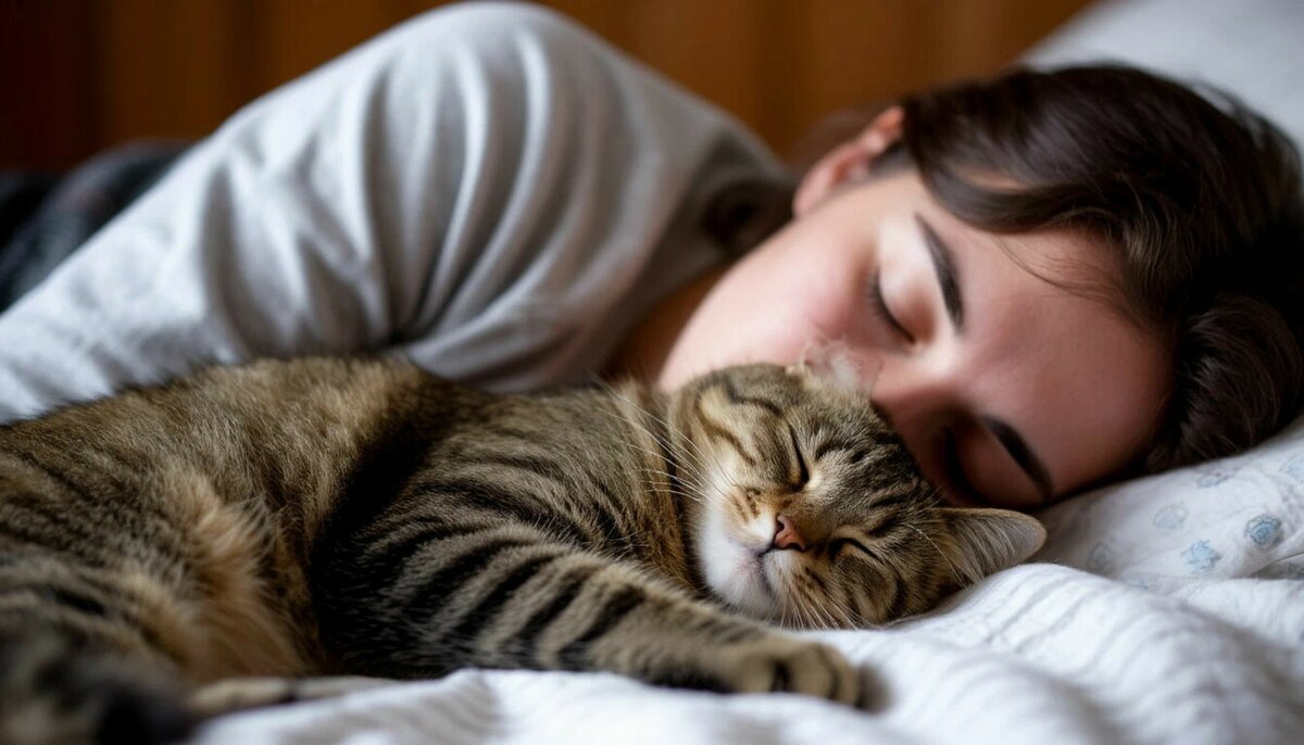    Как кошки выбирают, с кем спать из хозяев и что конкретно влияет на их решение