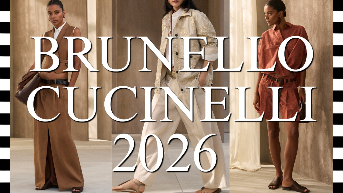 BRUNELLO CUCINELLI лукбук коллекции весна-лето 2026