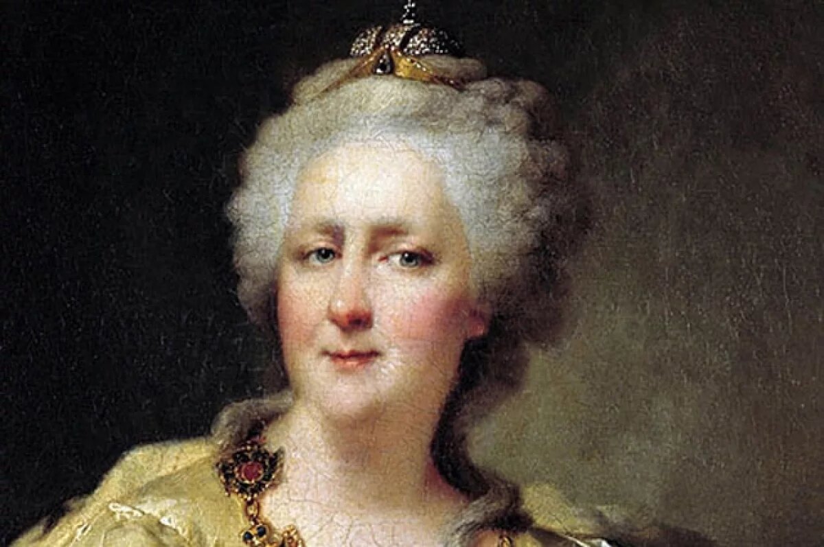    Екатерина II. Портрет работы Д. Г. Левицкого, около 1793 года.
