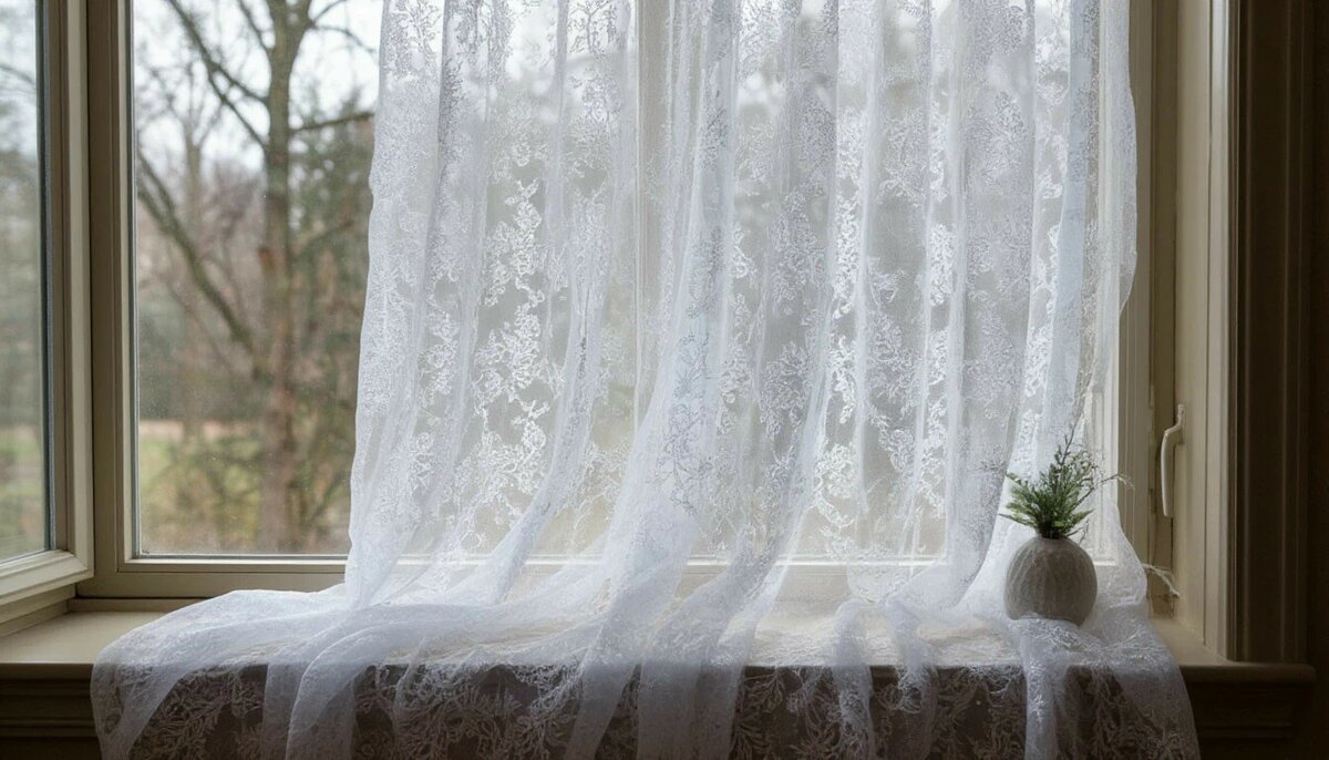    Тюль станет белоснежной через 20 минут: всыпьте в барабан 10 граммов - и на деликатный режим