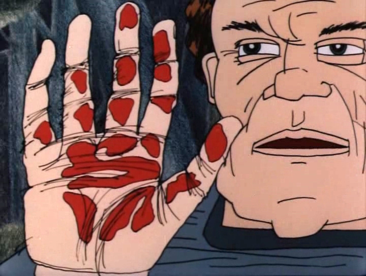 Кадр из мультфильма «Здесь могут водиться тигры» (1989)