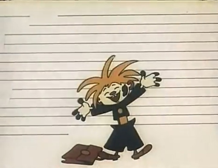 Кадр из мультфильма. Заставка мультфильма