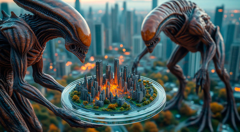 Люди как бактерии для внеземного разума