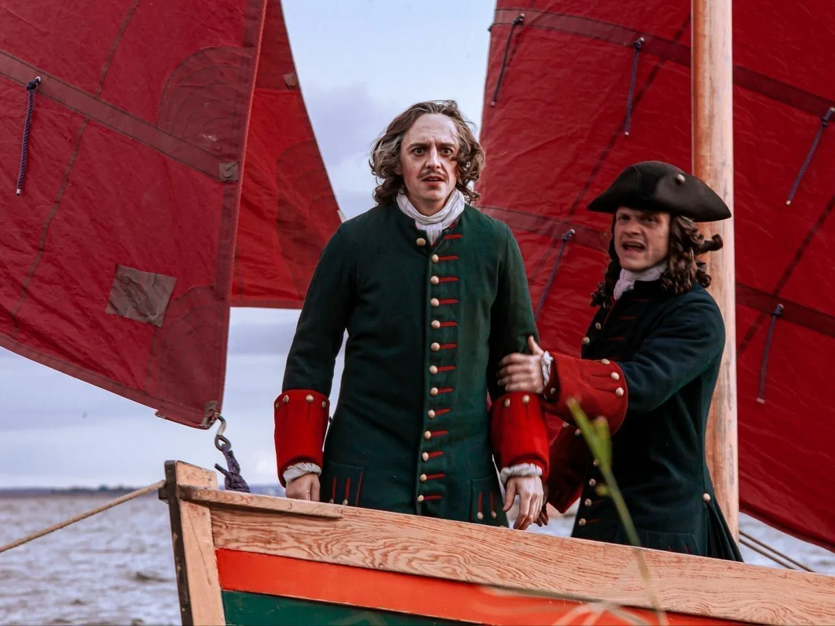 Константин Плотников в роли Петра. 