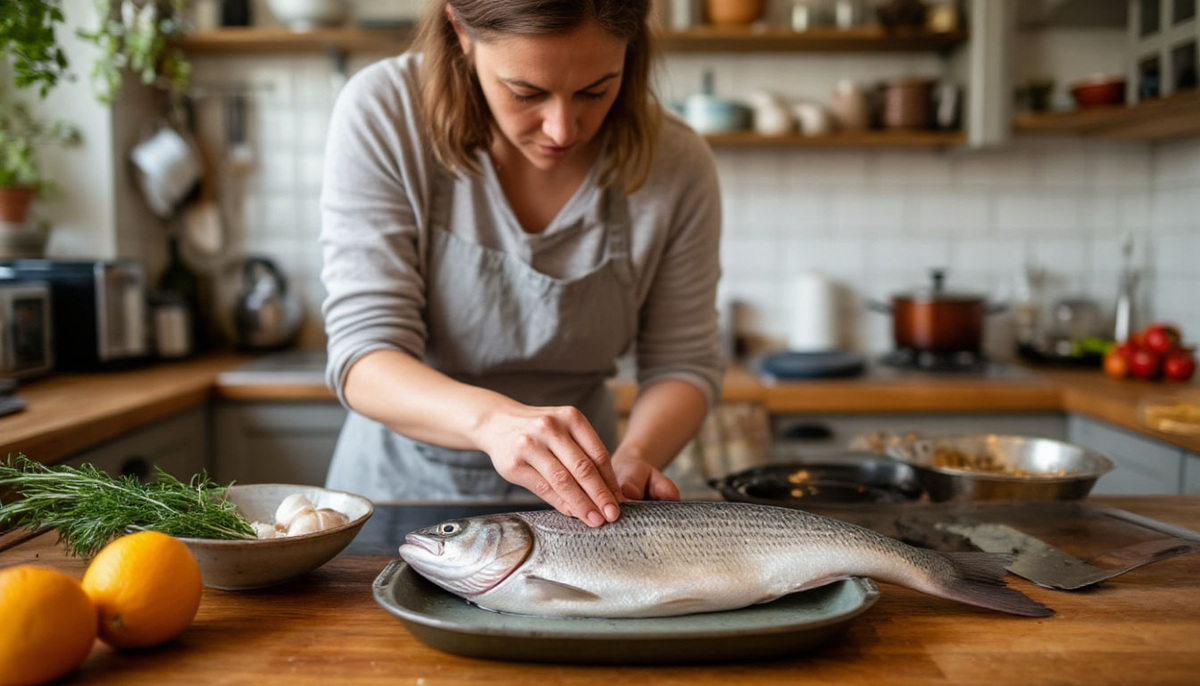    Любую рыбу чищу руками - без ножа и кипятка: кухня блестит от чистоты - испанский метод действительно работает