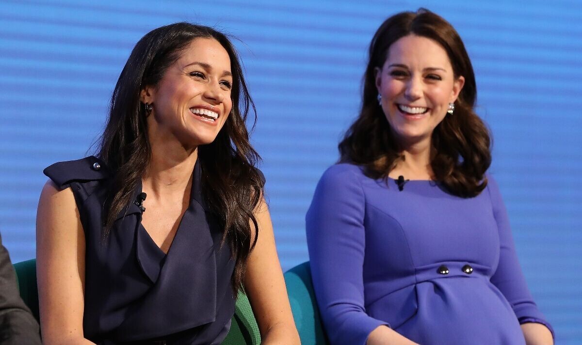Кейт Миддлтон и Меган Маркл