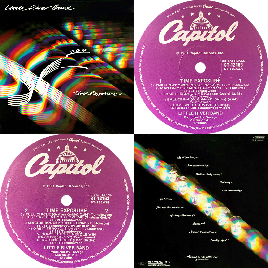 Australia, 1981 - Capitol Records – ST.12163