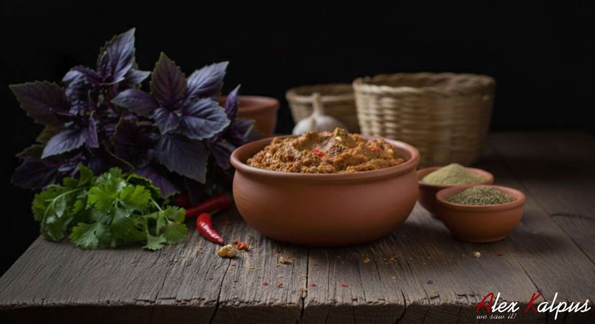 Рецепт мегрельской аджики с грецкими орехами: острая и ароматная