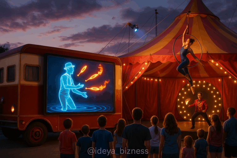    Бизнес-план: Мобильный цирк с новыми форматами перформансов и технологиями admin