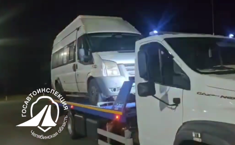    Скриншот видео ГИБДД по Челябинской области.