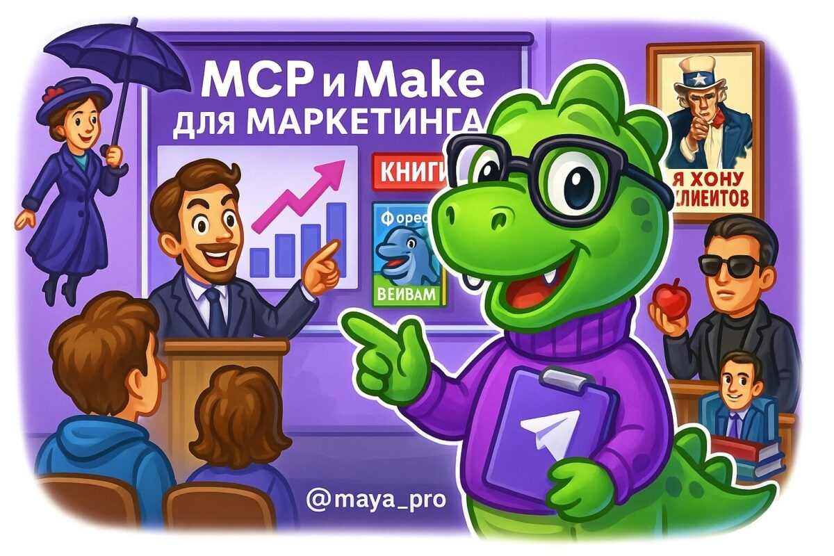    Как автоматизация с MCP и Make.com превращает маркетинговый кошмар в сказку для пирожочков Артур Хорошев