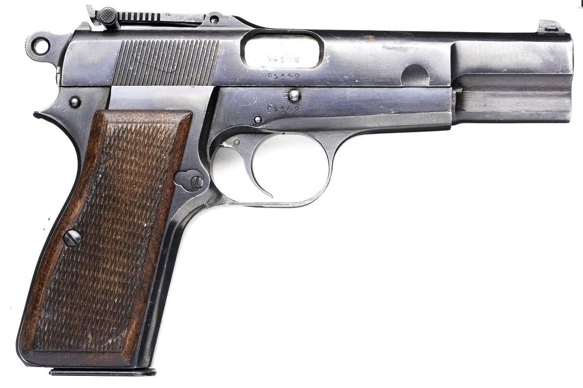 Пистолет Browning M35 HP (1942).