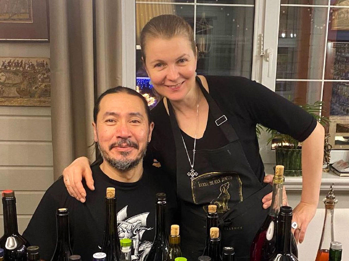 Анастасия Немоляева с мужем