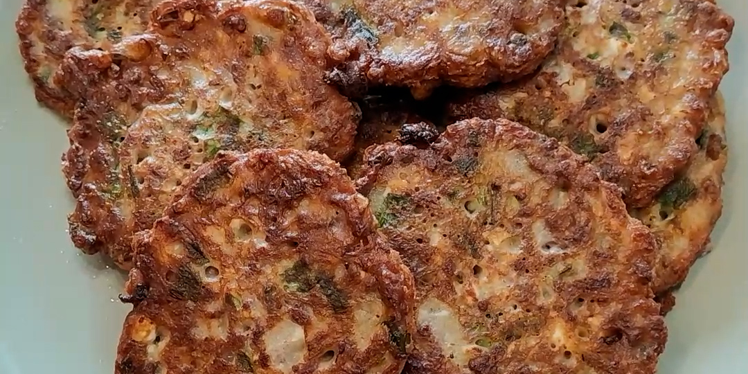 Мясные оладушки