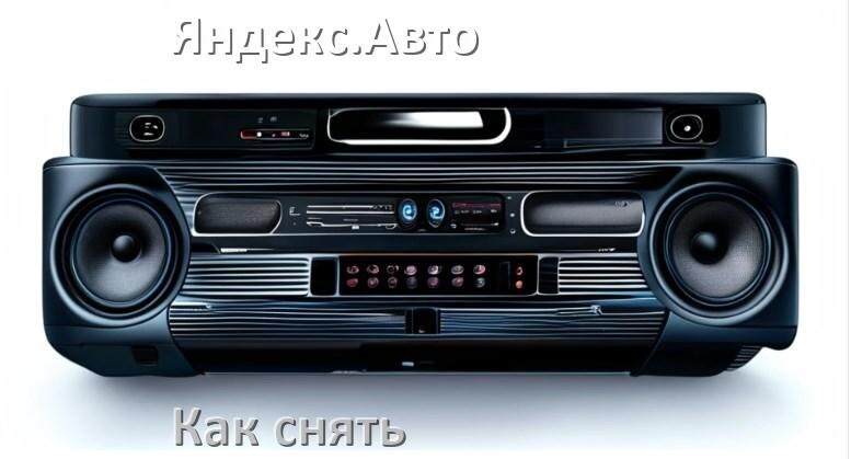 
Как снять магнитолу Яндекс.Авто панель и рамку