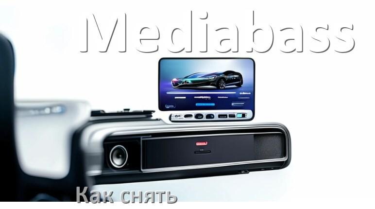 
Как снять магнитолу Mediabass панель и рамку