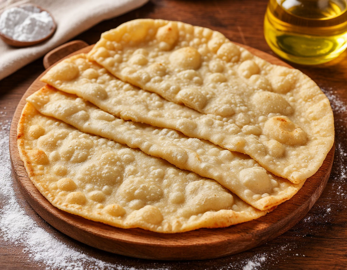    Мука + вода и масло. Никто не верит что я готовлю их так легко. Самые пузырчатые Чебуреки