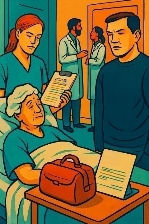 "Мама, прости": как сын бросил мать в больнице и заплатил за это