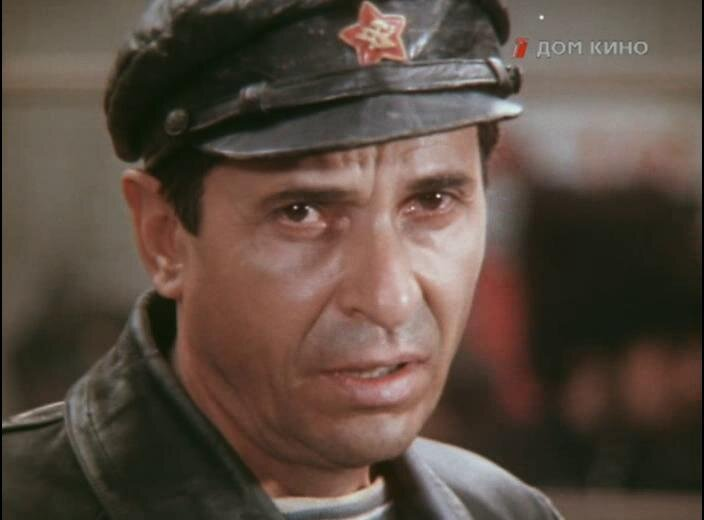 Советский актер и украинский националист Кость Степанков в роли Жухрая 