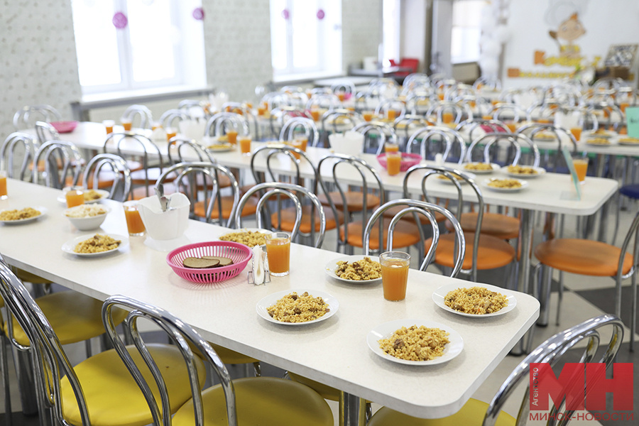 В столовой одной из минских школ. Источник фото - minsk.gov.by