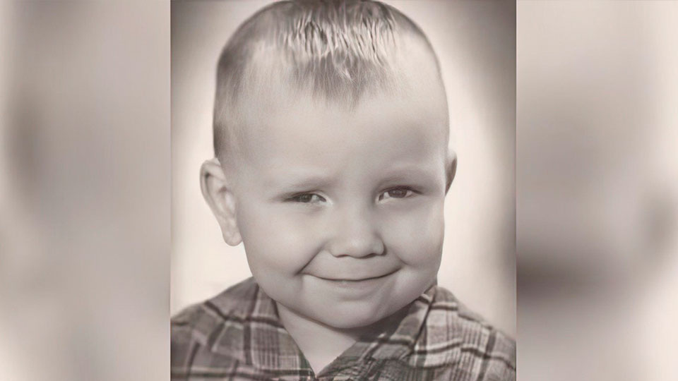 Владимир Зайцев в детстве