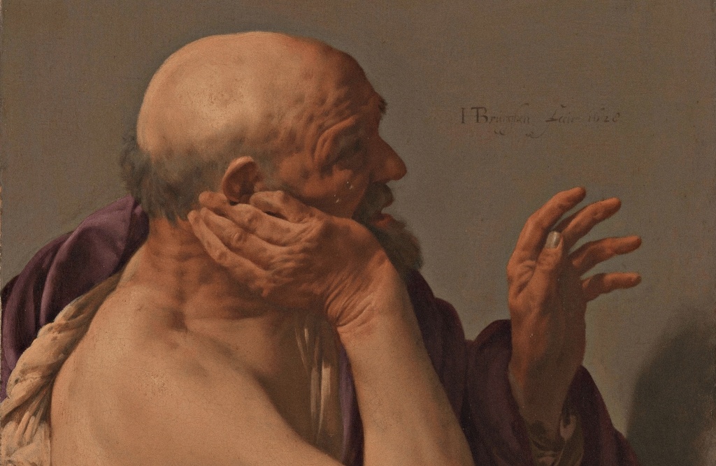 Философы Древней Греции: фрагмент «Гераклита», работы Хендрика тер Бруггена