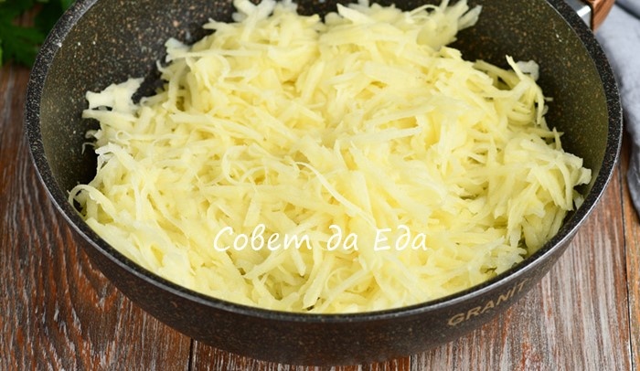 Просто натираю картофель и готовлю 5 разных блюд (очень вкусно)
