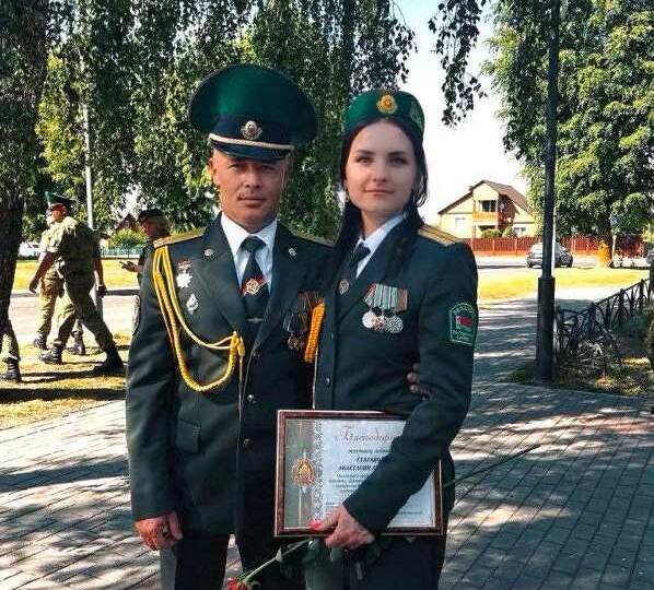 Семейное счастье пограничников