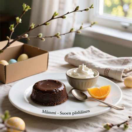 Mämmi — Мямя — тёмный десерт