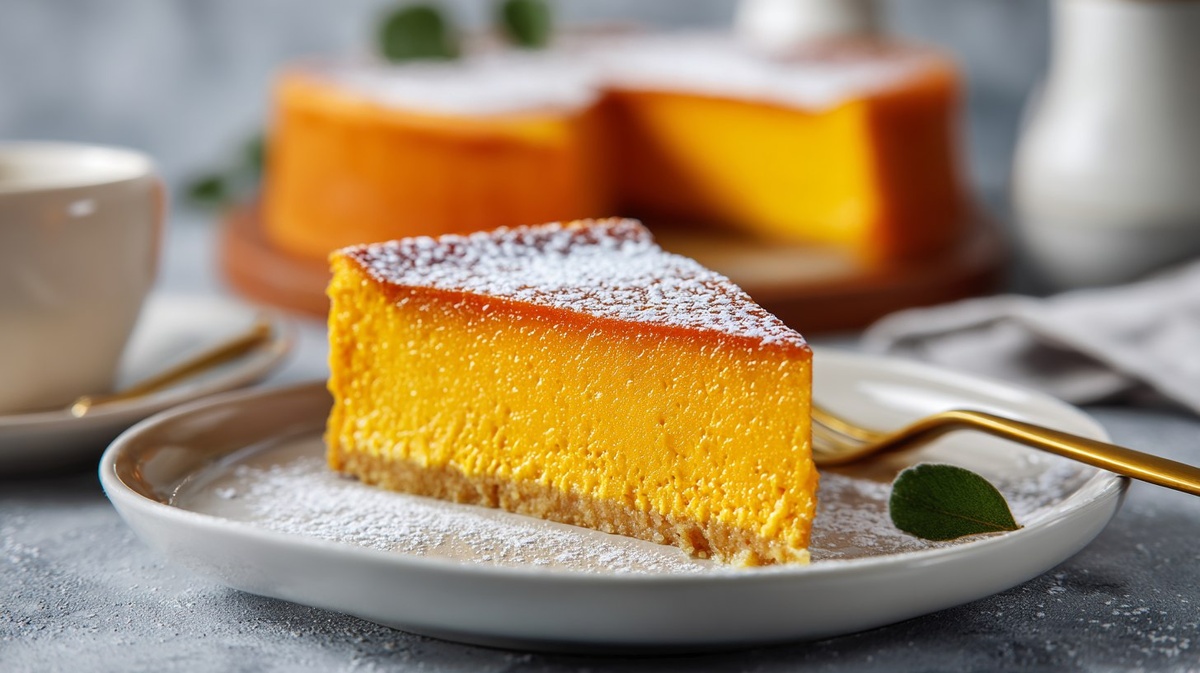 Тыквенный чизкейк без сахара