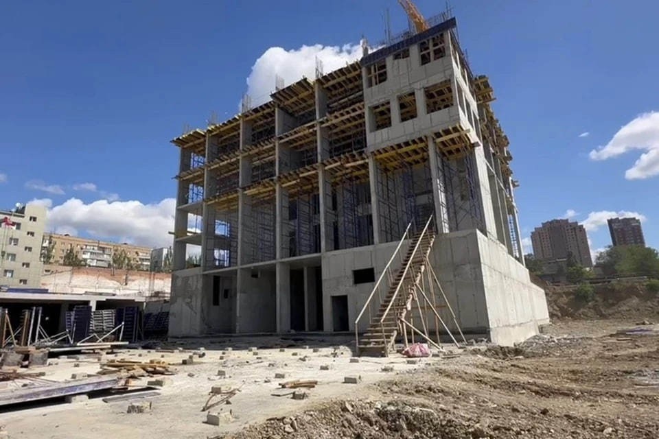    В ДНР строят более 70 многоквартирных домов. Фото: Минстрой ДНР