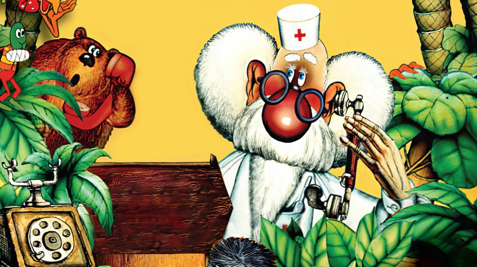 Кадр из мультфильма "Доктор Айболит", 1984 год реж. Д. Черкасский