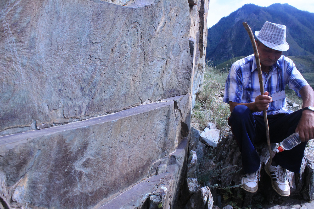 петроглифы Калбак-Таша